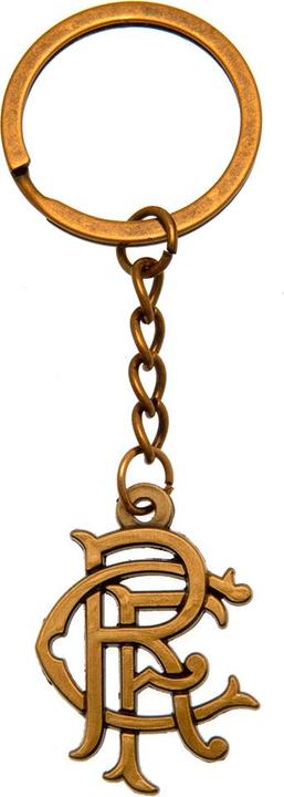 Actual product image Rangers FC Scroll Keychain Crest