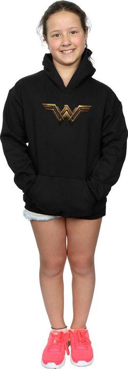 Produktbild Justice League Movie Wonder Woman Emblem Kapuzenpullover Mädchen (128)