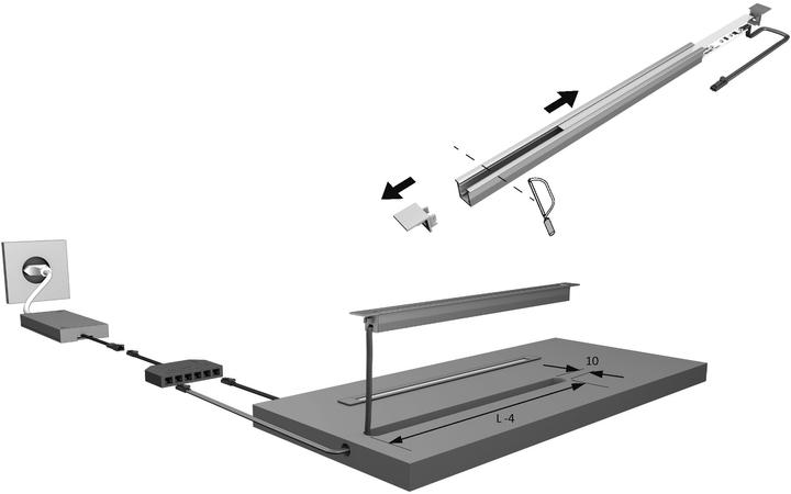 Actual product image Halemeier LED recessed luminaires FineLite 12 V (252 lm)