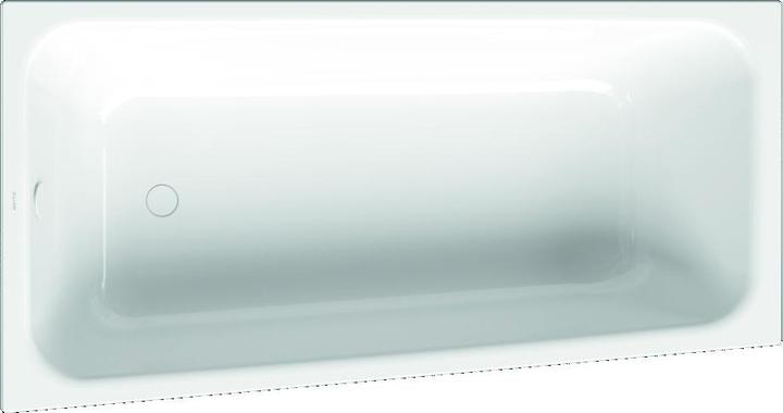 Actual product image Bette BetteSpace M corner bathtub, 170x90cm, 1131, 1 sloping back, white, left-hand installation (192 l, 170 cm, 170 cm)