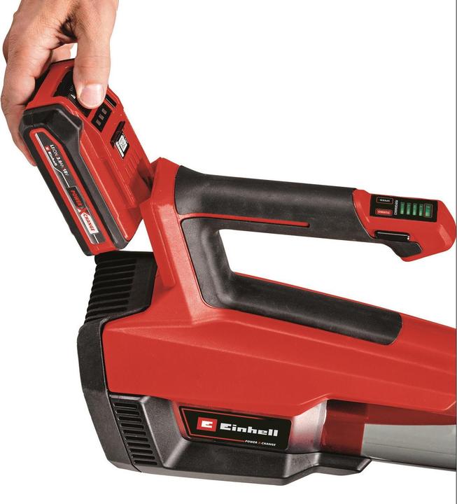 Immagine prodotto Einhell GP-LB 18/200 Li E-Solo PowerX-Change (Batteria ricaricabile, Soffiafoglie)