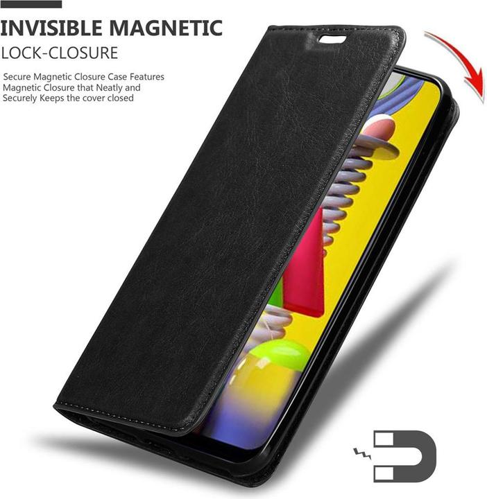 Immagine prodotto Cadorabo Copertina magnetica invisibile del libro (Samsung Galaxy M31)