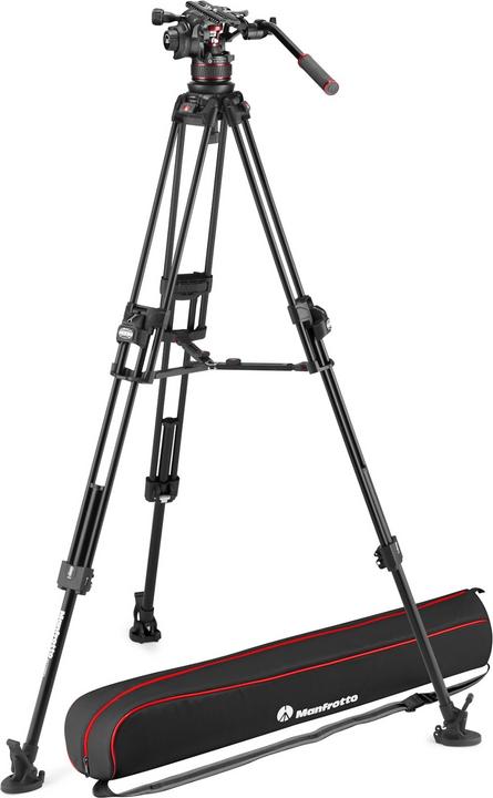 Manfrotto 612 & Alu Fast Twin MS (Metaal)