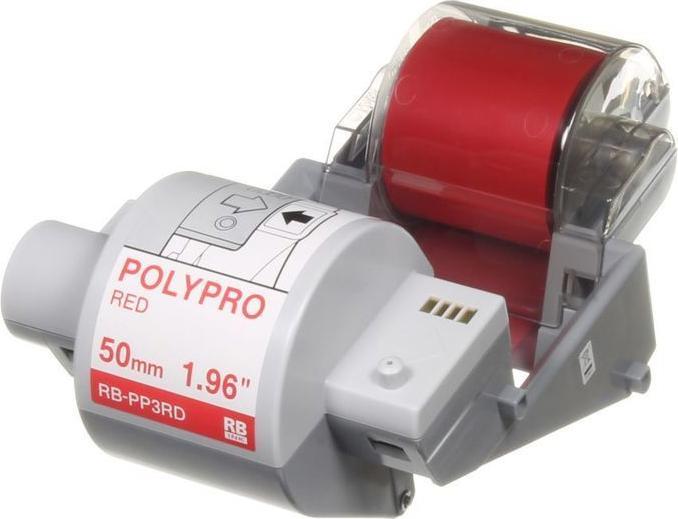 Actual product image Brother RB-PP3RD Ribbon fue plastic film tape cartridge red