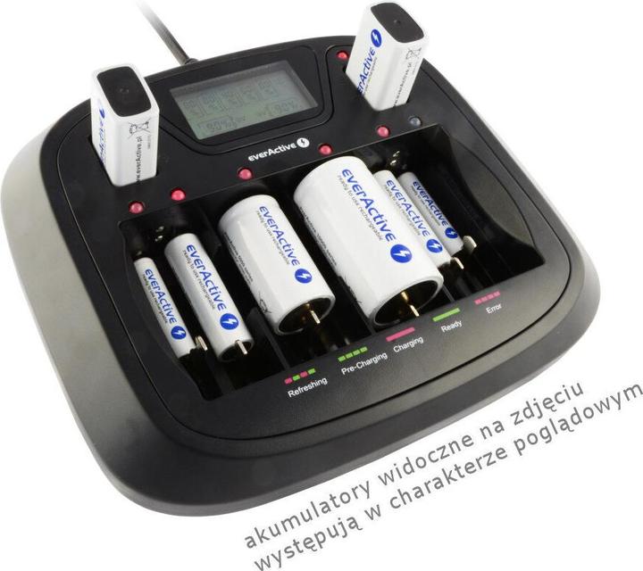 Actual product image Everactive NC-900U (1 pcs., C, D, AAA, AA, Chargers without battery)
