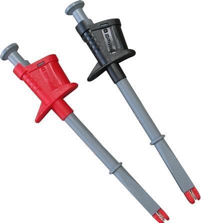 Produktbild Elma Instruments Flesibel gribeklo rød1000V/6AIEC 61010-1 KAT II 1000Vfor 4 mm bananstik