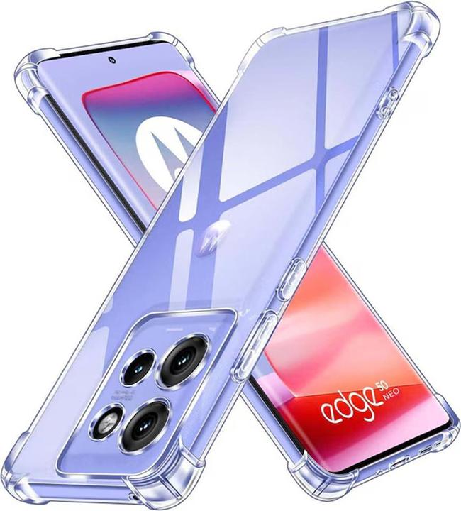 Produktbild Techsuit Shockproof Clear Silicone (Motorola Edge 50 Neo, Motorola ThinkPhone 25)