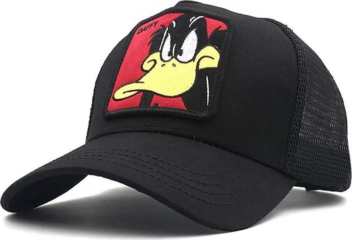 Actual product image Out of the blue Summer Mesh Baseball Cap Daffy Duck (One size)