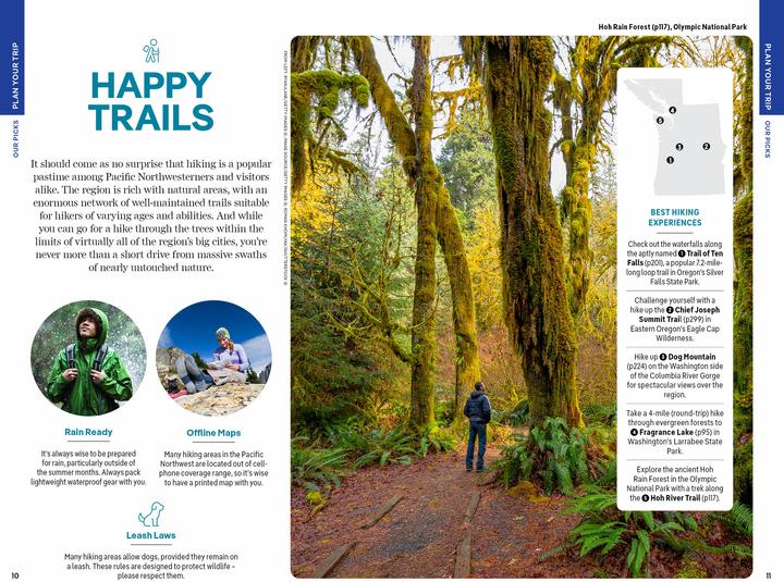 Immagine prodotto Washington, Oregon & the Pacific Northwest (Inglese, Bianca Bujan, Margot Bigg, Leslie Hsu Oh, Leviton Alex, Brandon Fralic, Il pianeta solitario, Michael Kohn, Amy Sung, Britany Robinson, 2024)