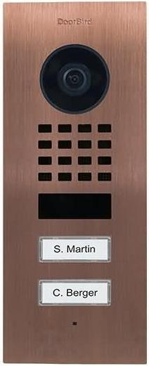 Actual product image Doorbird D1102V (Ethernet, Wi-Fi)