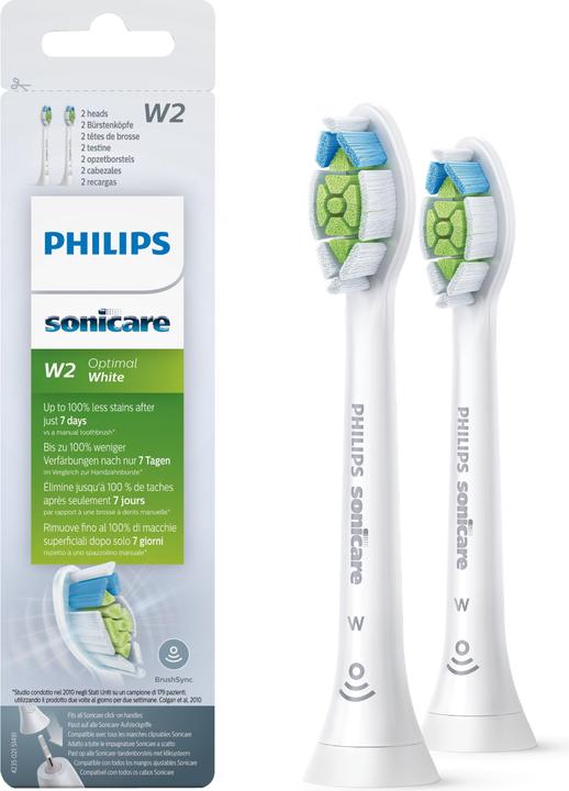 Actual product image Philips Sonicare W2 Optimal White (2 x)