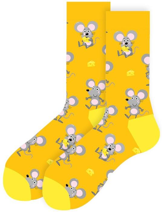 Musthaves Socken Grösse 36 - 43 cm - Mäuse (36 - 43)