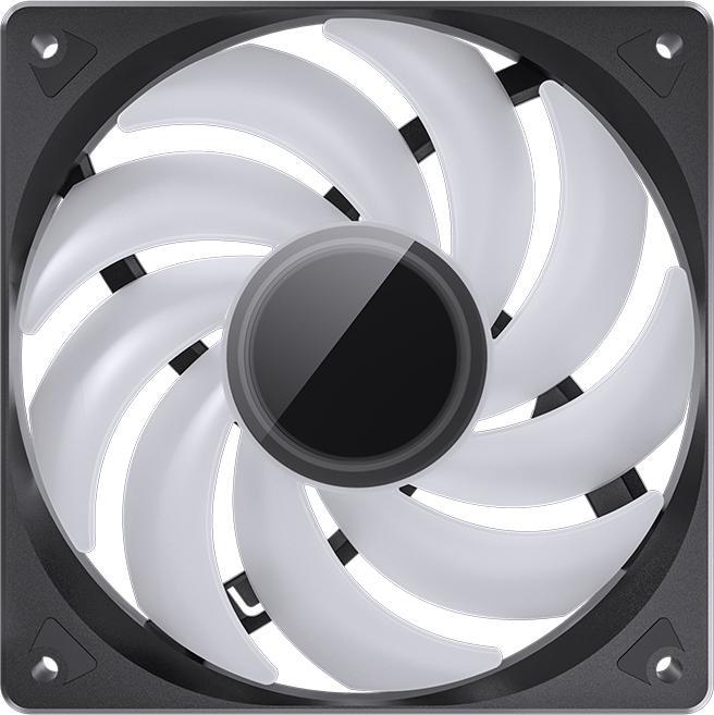 Actual product image Jonsbo CR-3000 CPU Cooler Dual Tower, ARGB - 2x 120 mm, black