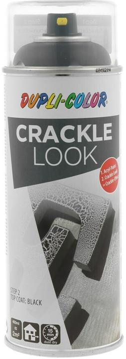 Crackle schwarz