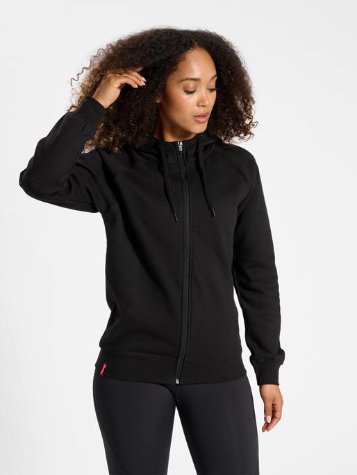 Immagine prodotto hummel Classica Felpa Con Cappuccio Rossa Con Zip Donna (XL)