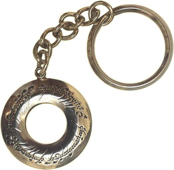 Actual product image Noble Collection Lord of the Rings Metal Elvish Script