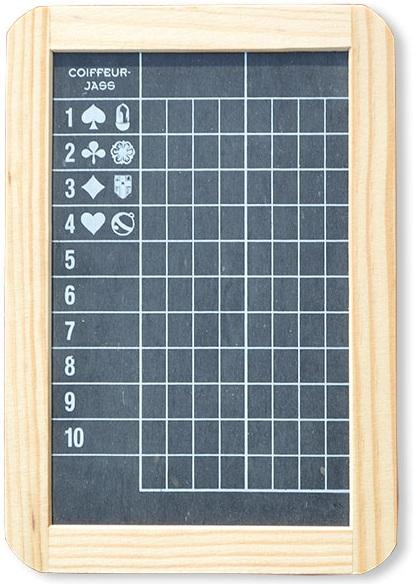 Jasstafel Coiffeur