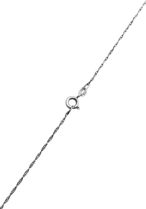 Image du produit Kuzzoi Collier Peace signe de paix chaîne figaro 925 argent (Argent sterling 925, 60 cm)