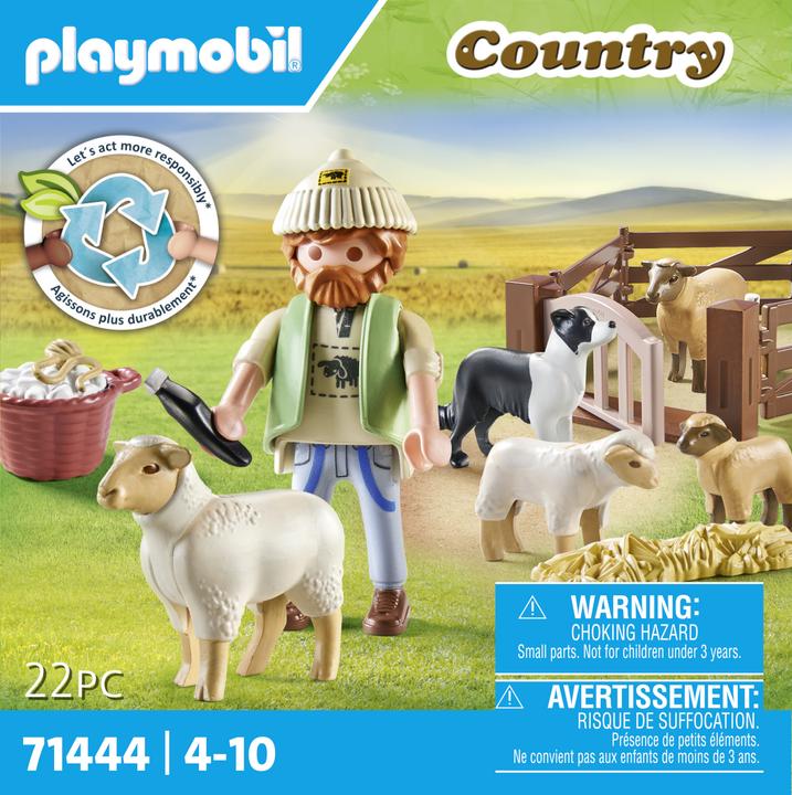 Image du produit Playmobil Jeune berger avec moutons (71444, Playmobil Country)