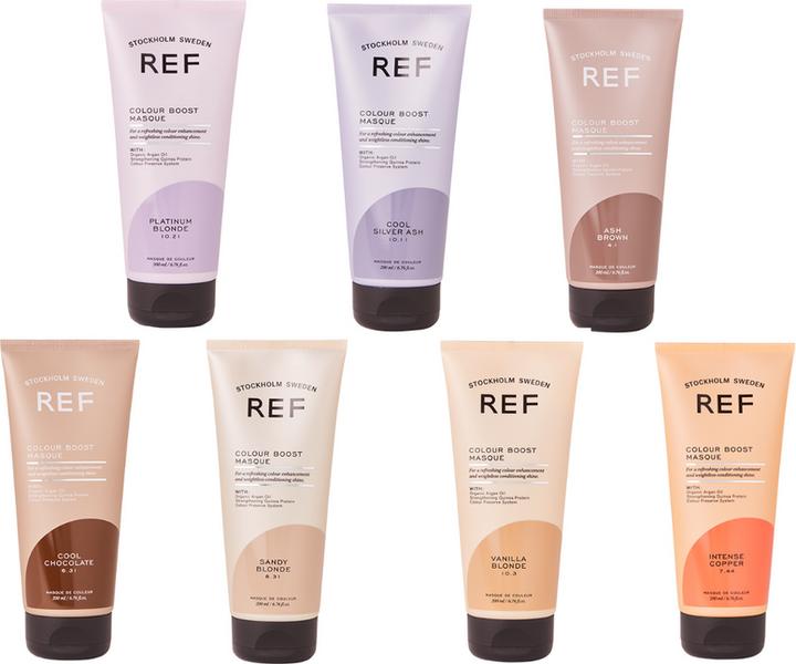 Image du produit Ref. Ref Stockholm Colour Boost Masque Ash Brown - 200ml (200 ml)