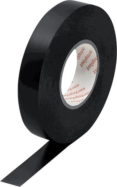 Produktbild Certoplast Elektro-Isolierband schwarz 10m x 19mm (19 mm)