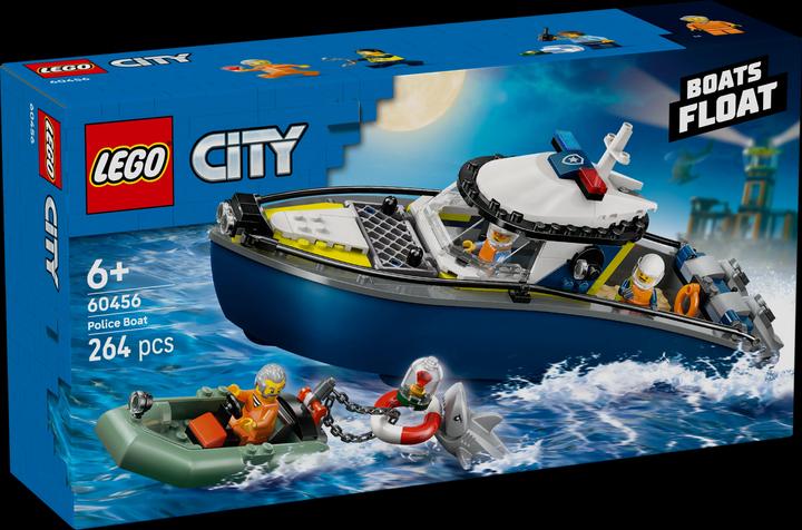 Produktbild LEGO Verfolgungsjagd im Polizeiboot (60456, LEGO City)