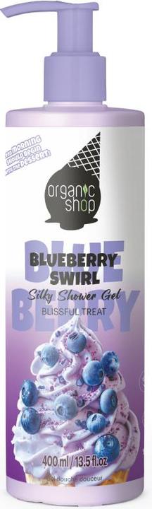 Organic Shop Blissfultreat Blueberry Swirl samtiges Duschgel (400 ml)