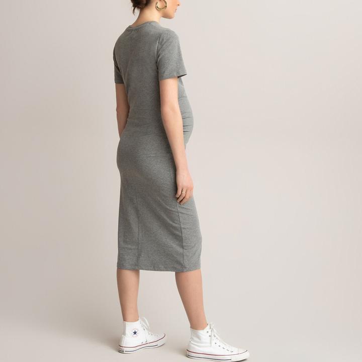Produktbild La Redoute Collections Umstandskleid mit gerader Schnittform und kurzen Ärmeln (L)