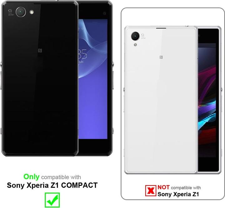 Actual product image Cadorabo Case for Sony Xperia Z1 COMPACT with belt clip (Sony Xperia Z1 Compact)