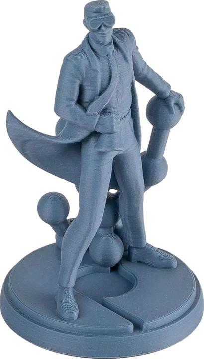 Actual product image Polymaker Panchroma™ PLA Matte Muted (PLA, 1.75 mm, 1000 g, Blue)