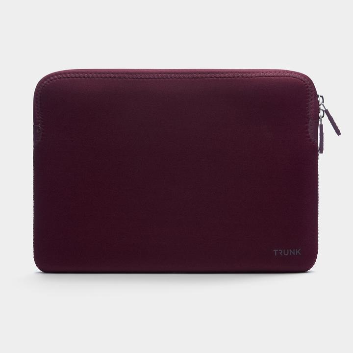 Actual product image Trunk Neoprene Sleeve for MacBook Pro/MacBook Air 2016-2020 13" wine red (13", Apple)