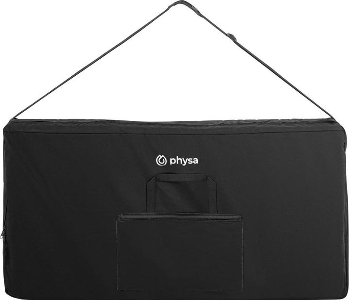 Actual product image Physa Massagestuhl Tattoostuhl Kosmetikstuhl klappbar Schwarz Massageliege Massagebank