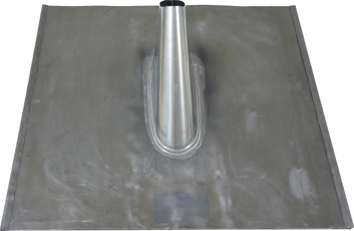 Actual product image Televes Lead sheet tile BBZ 60 G 500x480 f.60mm mast Antenna mounting material 4031136001537 (0.48 m)