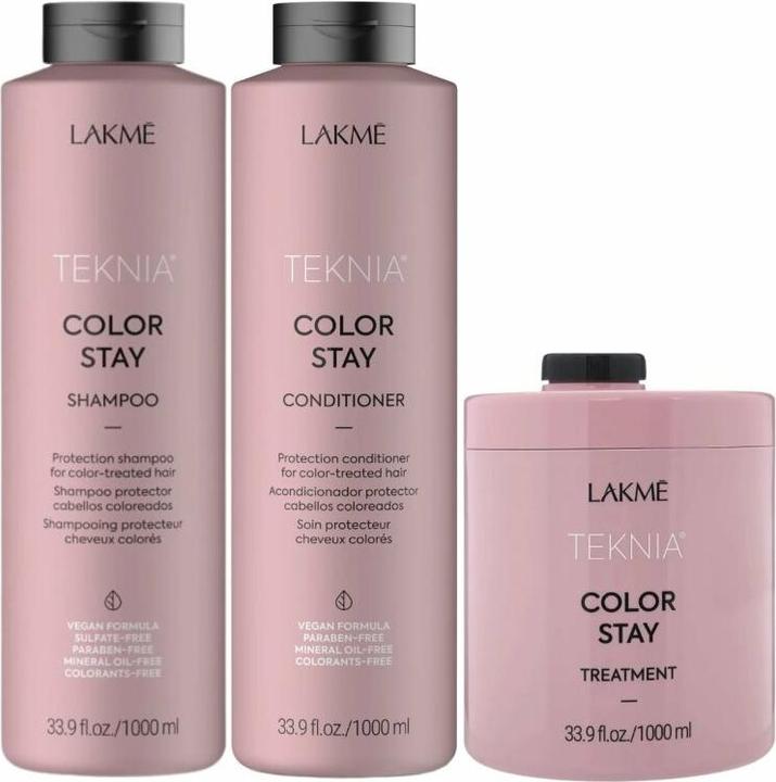 Produktbild Lakmé Teknia Colour Stay Shampoo 1000 ml (1000 ml, Flüssiges Shampoo)