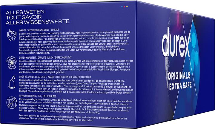 Produktbild Durex Condoms Extra Safe - 144st (144 Stk.)