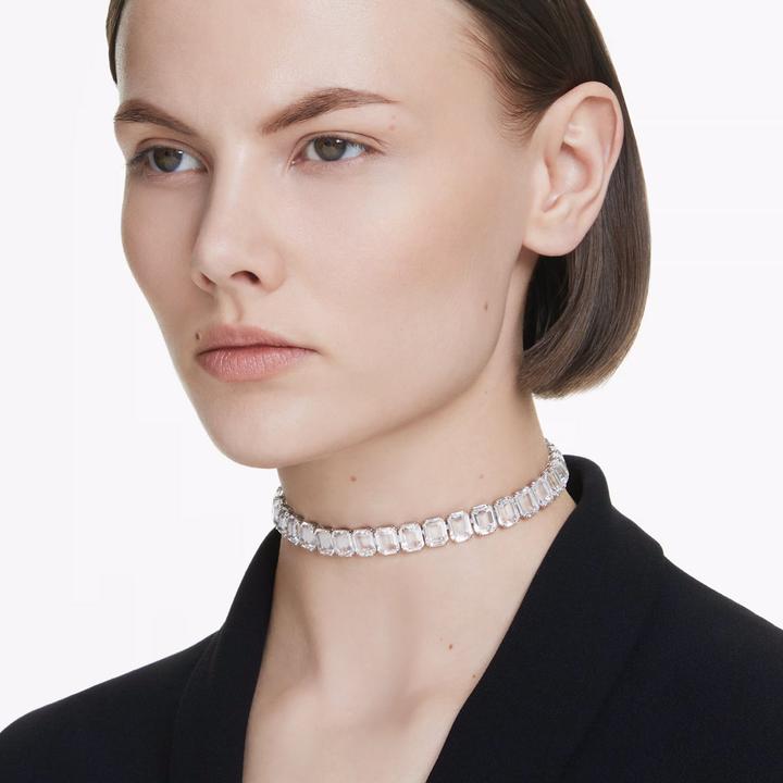 Image du produit Swarovski Millenia collier octogonal coupe blanche (Métal Swarovski)