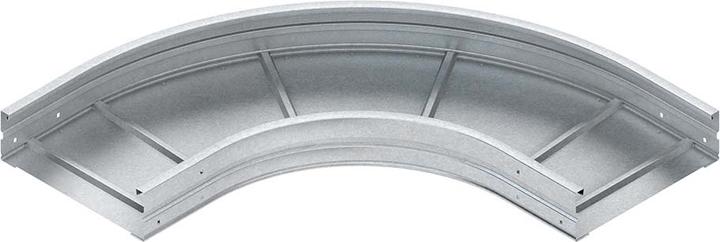 Niedax NIE WRBR150.300 Bend 90° 150x300mm round beaded not galvanised. (9 cm)