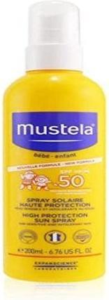 Produktbild Mustela Sonnenschutz Sonnenspray SPF 50 Spray (Sonnenspray, SPF 50, 200 ml, 235 g)