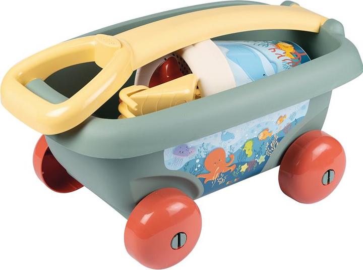 Produktbild Smoby Life Handwagen mit Eimergarnitur