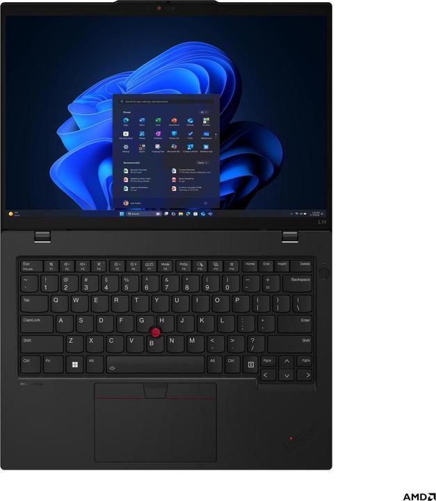 Produktbild Lenovo ThinkPad L14 AMD G6 14" R5-Pro-215 16/512 FHD W11P (14", 16 GB, 512 GB, DE)