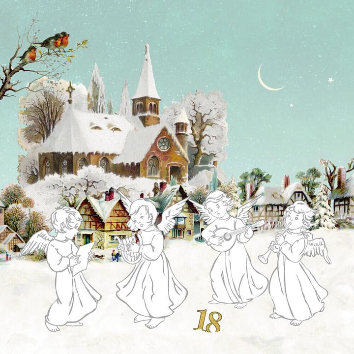 Produktbild Kreativkalender – Nostalgische Weihnachtswelt