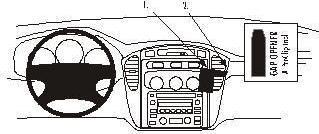 Actual product image Brodit 852893 Car mount Toyota Highlander