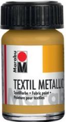 Produktbild Marabu Stoffmalfarbe Textil Metallic, 15 ml, metallic-silber (Metallic-silber, 15 ml)