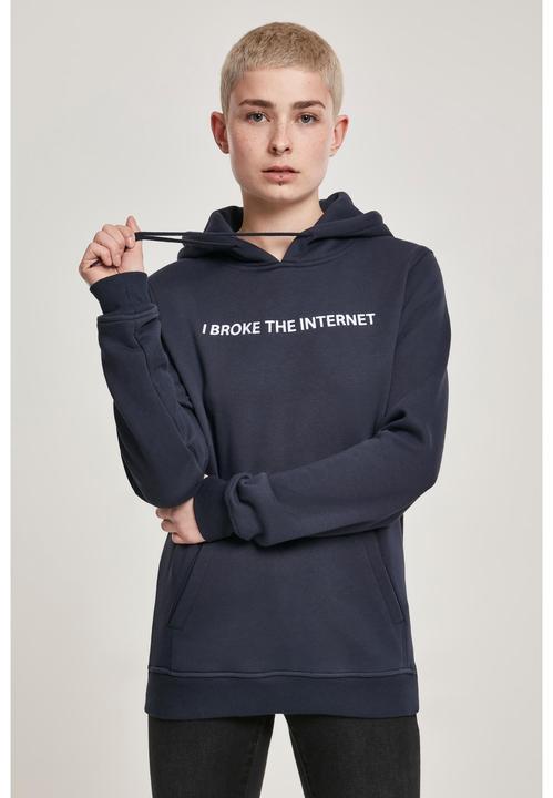 Immagine prodotto Merchcode Felpa con cappuccio da donna I Broke (S)