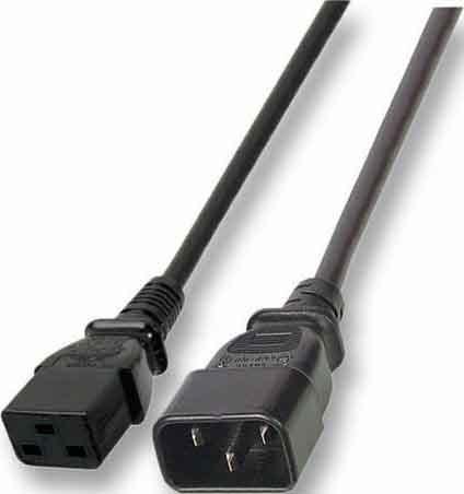 Immagine prodotto EFB Elektronik EFB Apparecchio freddo rel. C20 180°-C19 180°, sw, 2.5m, 3x1.50mm (EK519.2,5) (2.50 m)