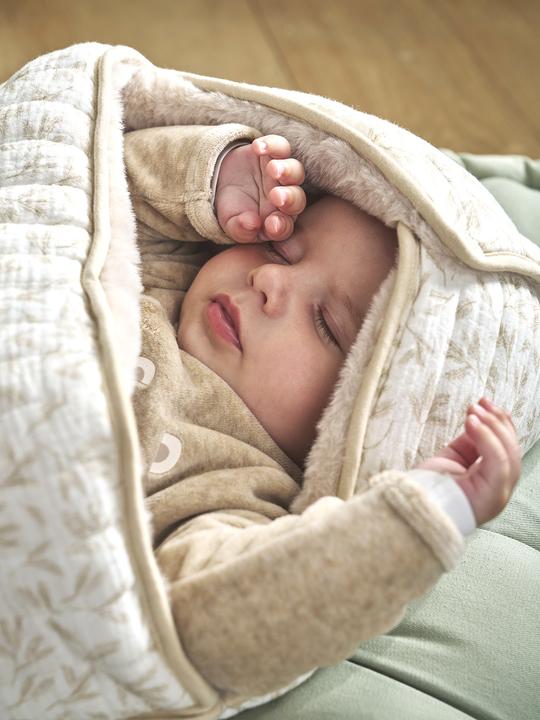 Immagine prodotto Vertbaudet Warmer Baby Ausfahrsack aus Webpelz & Musselin