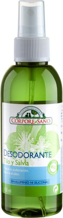 Actual product image Corpore Sano TILO SALVIA Deodorant 150ml (Spray, 150 ml)