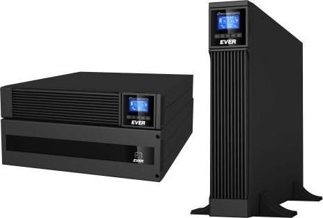 Actual product image Ever T/PWPLRT-116K00/00 uninterruptible power supply (UPS) 6000 VA 6000 W 2 AC outlet (6000 VA, 6000 W, Online double converter UPS)
