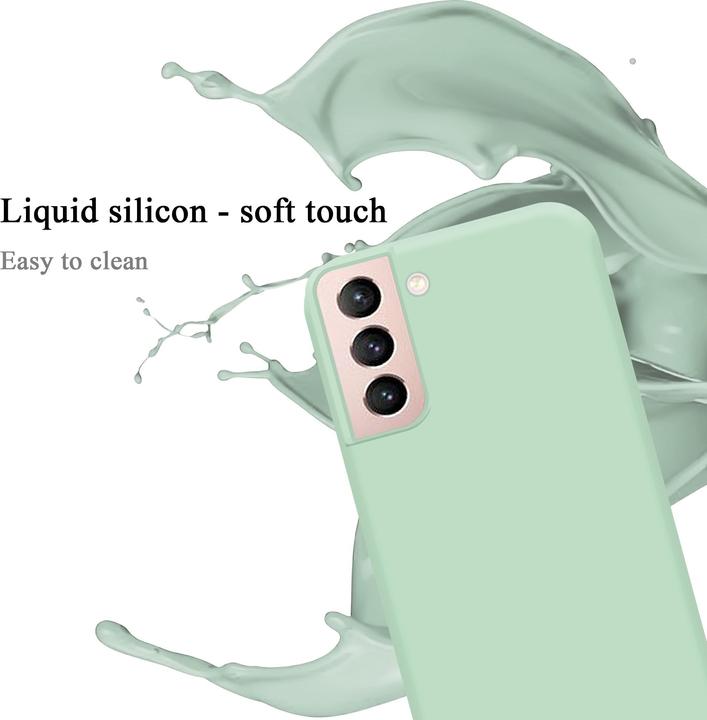 Productafbeelding Cadorabo TPU Liquid Silicone Case Cover (Samsung Galaxy S21 5G)