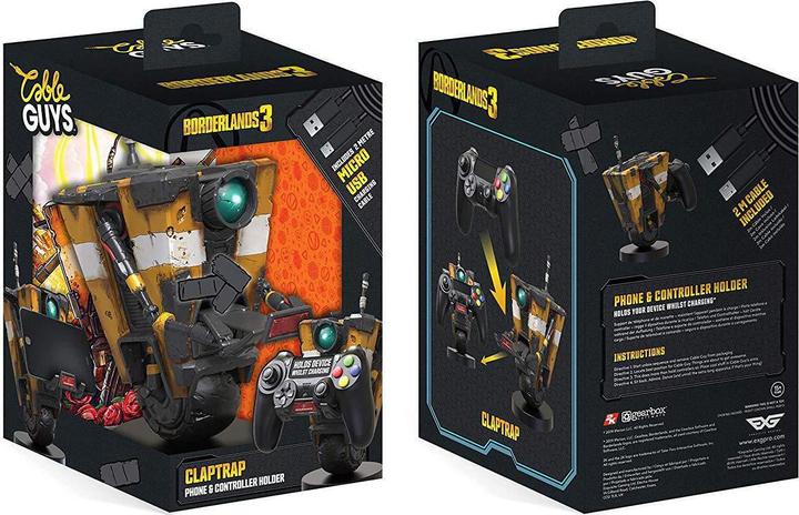 Actual product image Exquisite Gaming Clap Trap Cable Guy (PS4, Android, iOS, Xbox One S, Xbox One X)